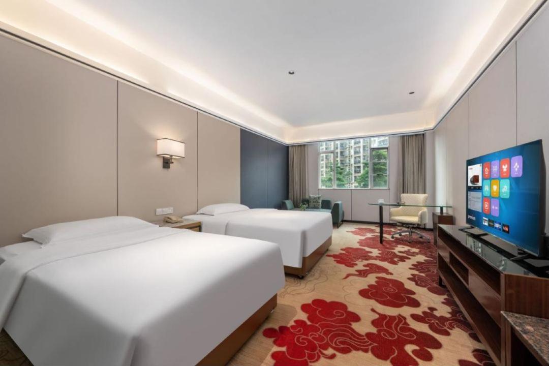 Mizparton Hotel South Qianjin Road Heshan  Exteriör bild